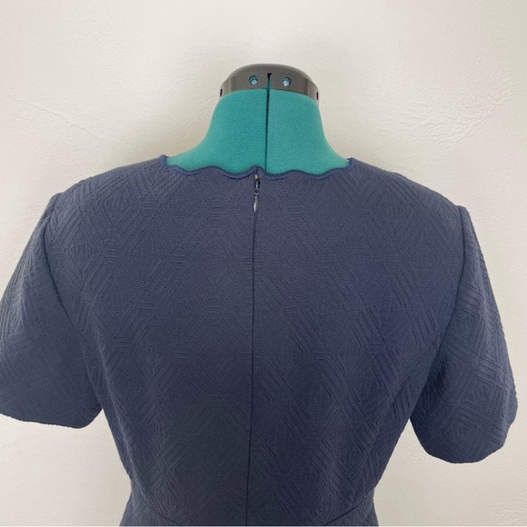 Tory Burch Bailey Dress in Tory Navy - Picture 8 of 8